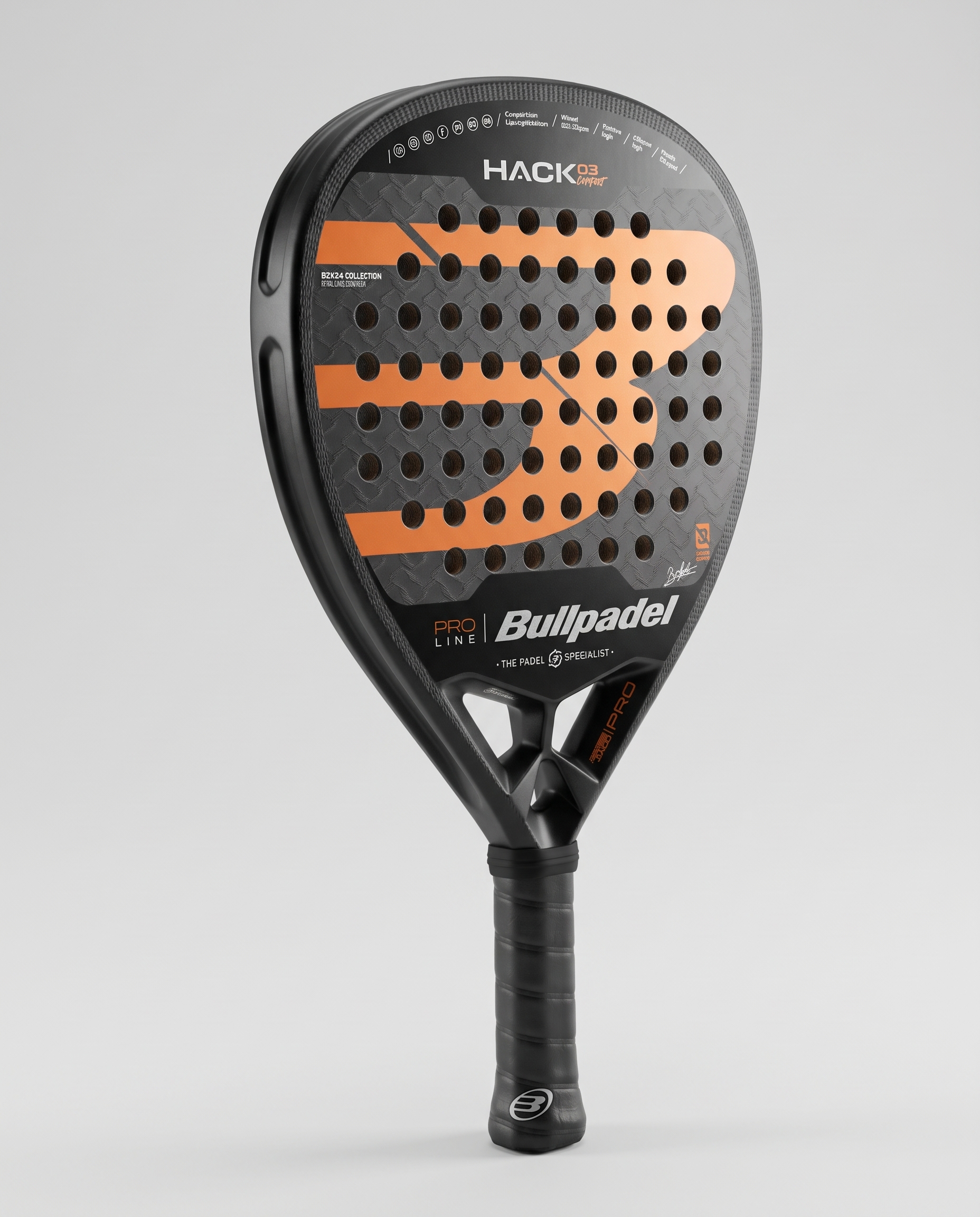 Bullpadel Hack 03 Comfort 2024, AI vizualizacija