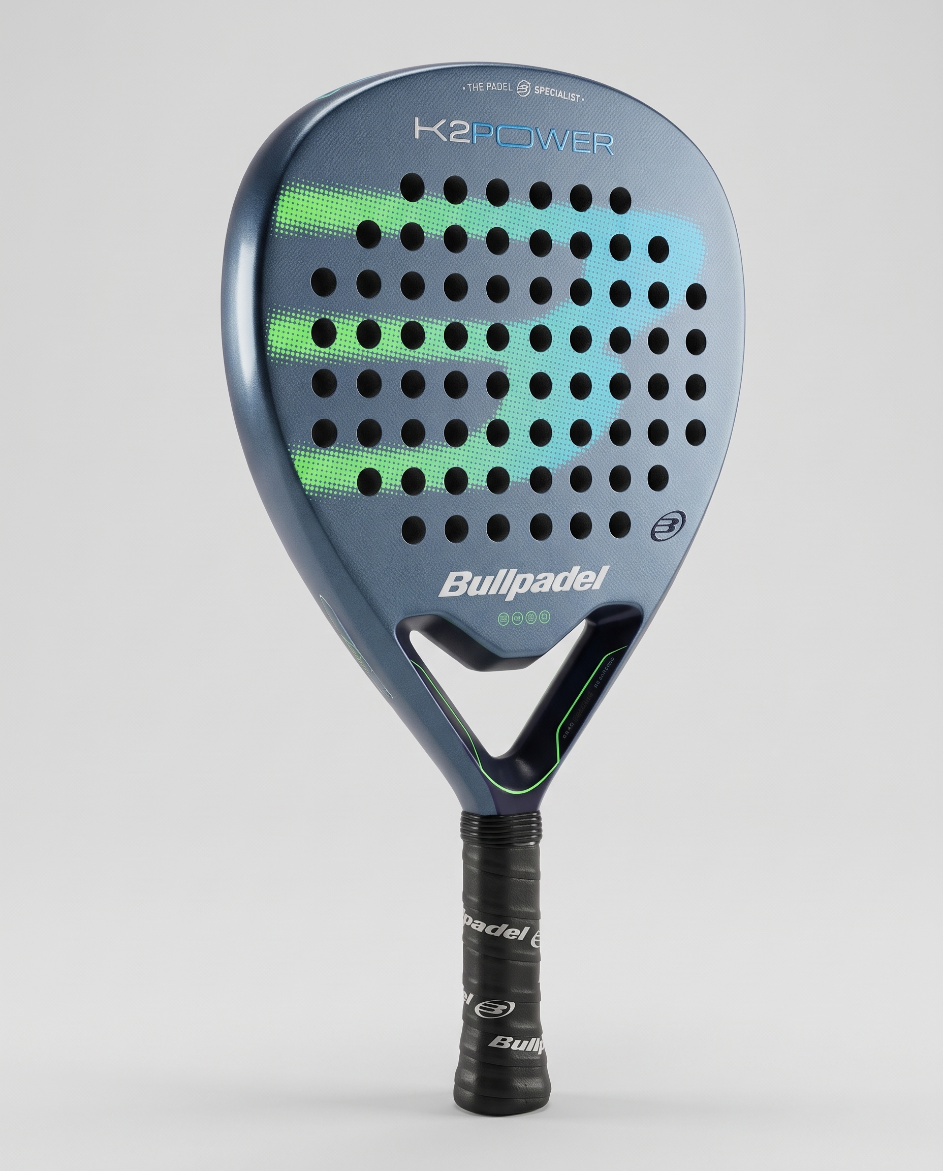 Bullpadel K2 Power 2025, AI vizualizacija