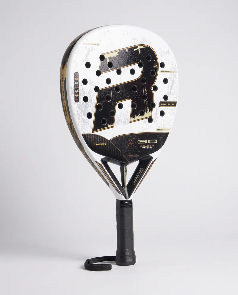 Royal Padel R30 Golden White, AI vizualizacija